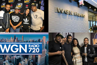 do professional airplay promotion for your song on wgci, chicago wgn radio
