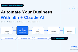 build an automated ai workflow using n8n and claude API