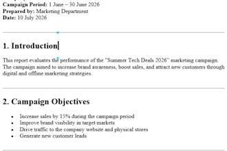 write professional reports, research summaries, business doc