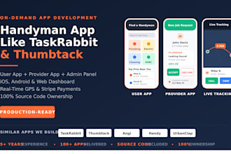 develop plumber electrician booking app like thumbtack