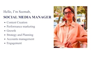 manage your social media, create content, and run meta ads