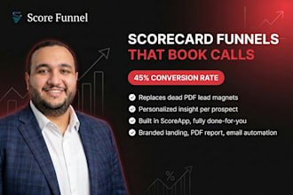 build a scoreapp scorecard quiz funnel that generate leads
