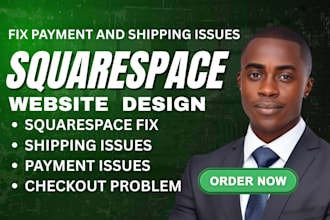 fix squarespace payment issues, stripe, or paypal integration problems