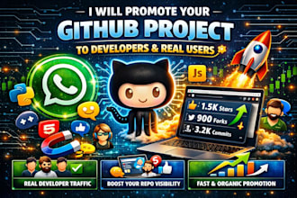 promote your github project to developers and real users