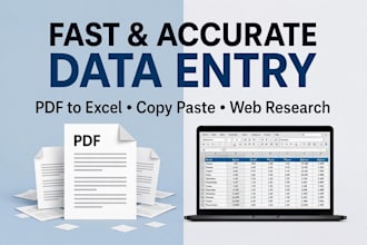 fast and accurate data entry