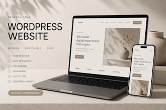 build modern business website