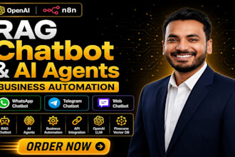 build rag chatbot and ai agents for business automation