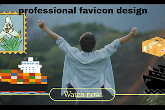 design a modern minimalist favicon for your websites