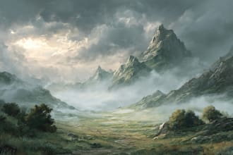 design stunning fantasy landscapes