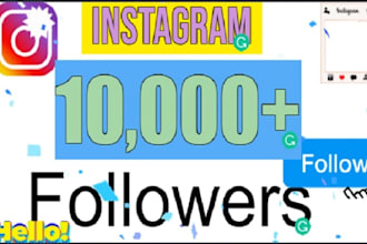 make viral 10k grow new instagram id followers