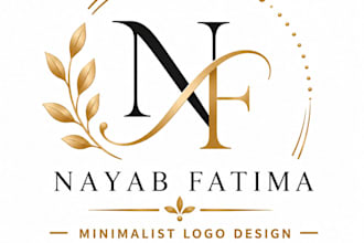 modern minimalist logo design for your brand