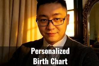 personalized birth chart astrology reading