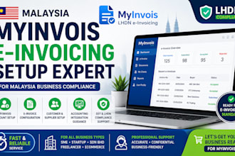 set up myinvois e invoicing system for malaysia business compliance
