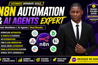 n8n automation expert n8n video automation n8n ai agent n8n scalable workflows