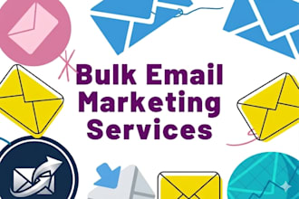 do bulk email blast, email marketing and email marketing campaign
