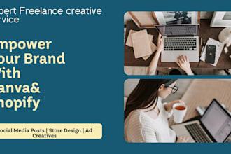 be your canva graphic designer for digital marketing
