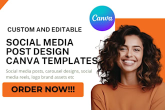 canva designer canva templates social media post design brochure template design