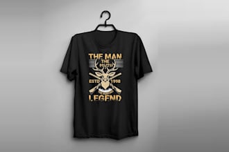 design unique tshirt designs for print on demand and merch
