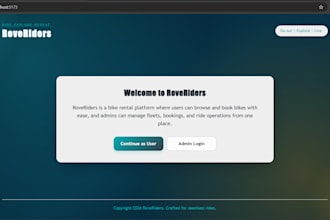build a responsive react web application for you