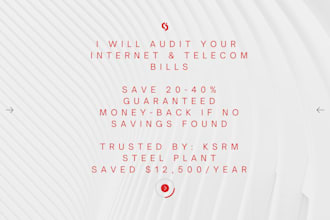audit your internet bill and save 20 to 40 percent