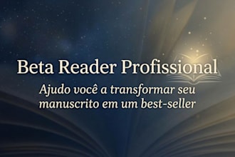 beta reader e feedback detalhado