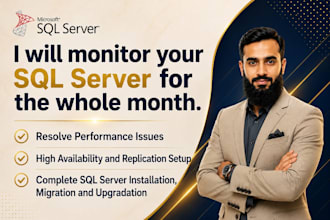 monitor your microsoft sql server as your remote dba for a whole month