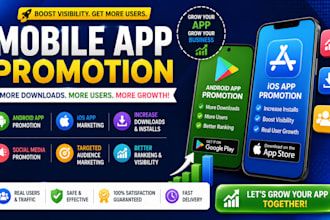 do mobile app promotion, android app promotion downloads, ios install