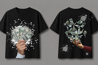 design print on demand tshirts