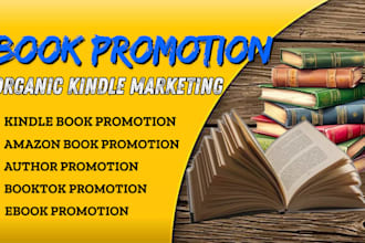 organic book promotion, amazon kindle ebook marketing, booktok author promotion