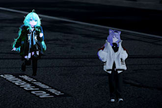 design 3d vrchat model furry avatar rigging quest vrc avatar