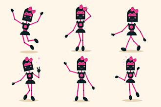 create custom mascot character designs