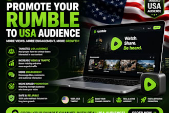 promote rumble to USA audience