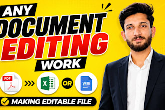 convert bank statement to editable format