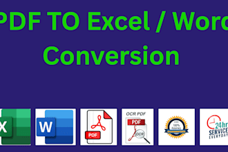 do professionally convert pdf to excel word or google sheets