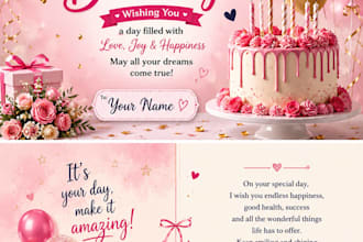 birthday card design in canva