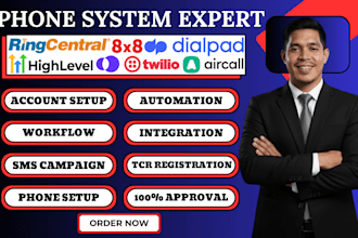 setup voip ringcentral a2p 10dlc compliance ivr aircall dialpad sms registration