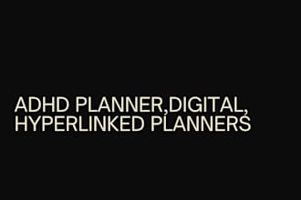 design digital planner on canva