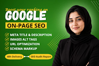 do professional on page SEO to boost google rankings
