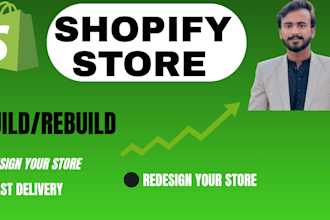 design the shopify store on pro level
