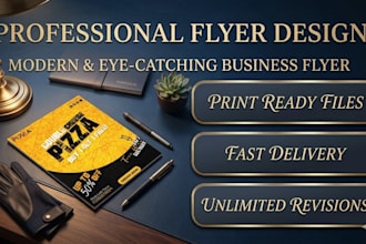 design a professional business flyer and corporate flyer
