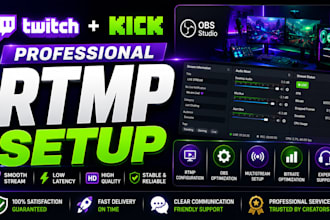 fix obs lag and rtmp connection problems