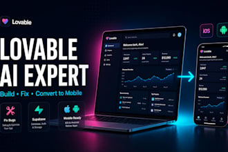 be your lovable ai developer fix vibe code build or convert app