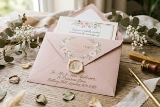 design a professional flyer, wedding invitations, logo