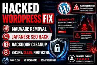 remove malware, japanese SEO hack, backdoors from wordpress