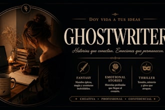 ghostwrite your fantasy novel