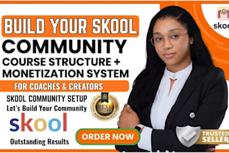 build monetize skool community with high converting course structure
