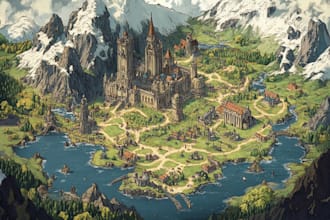 fantasy rpg maker maps hex battle map