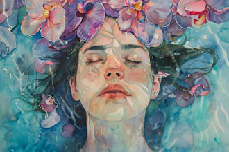 draw a watercolor illustration