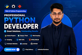 do python, java, c, cpp programmer for code development projects
