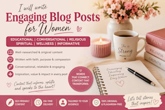 write women blog posts
